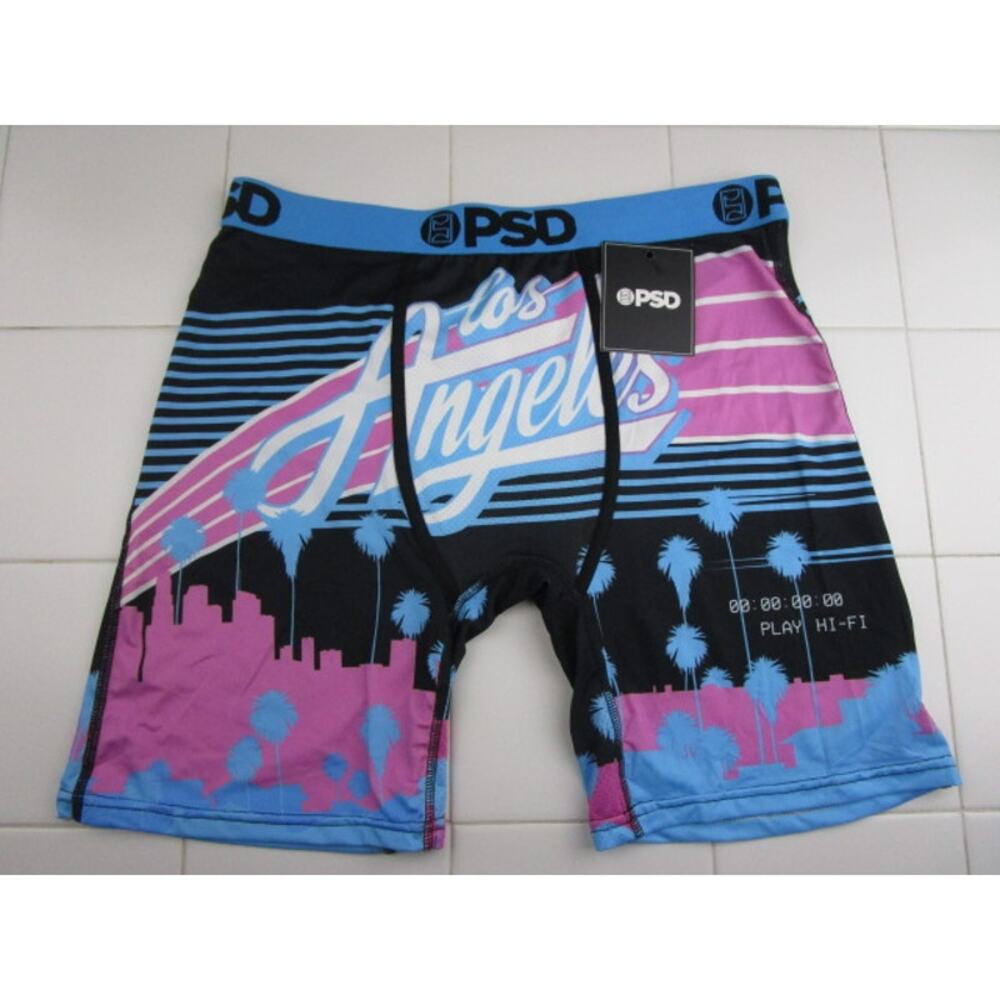 PSD Los Angeles Hi Fi LA‎ Men's Size Large Underwear Boxer Briefs
